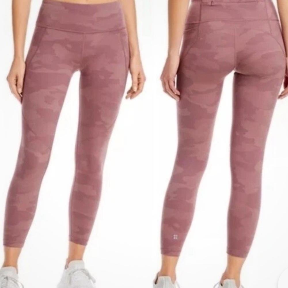 Sweaty Betty Dusty Mauve Power 7/8 Leggings